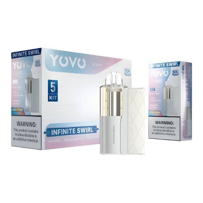 YOVO JB 50000 5% DISPOSABLE KIT (75ML) 50K PUFFS 5CT/ BOX