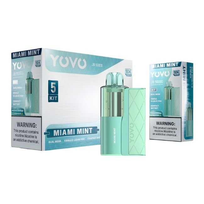 YOVO JB 50000 5% DISPOSABLE KIT (75ML) 50K PUFFS 5CT/ BOX