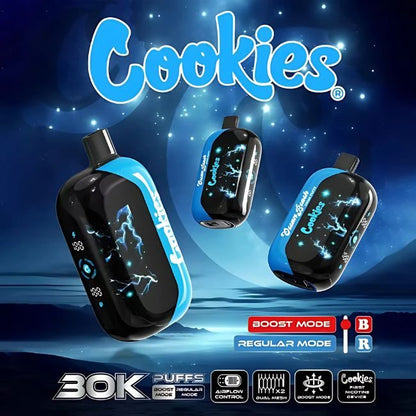 COOKIES 5% DISPOSABLE (90ML) BOOST MODE - 15K & REG. MODE - 30K PUFFS - Gallery Image