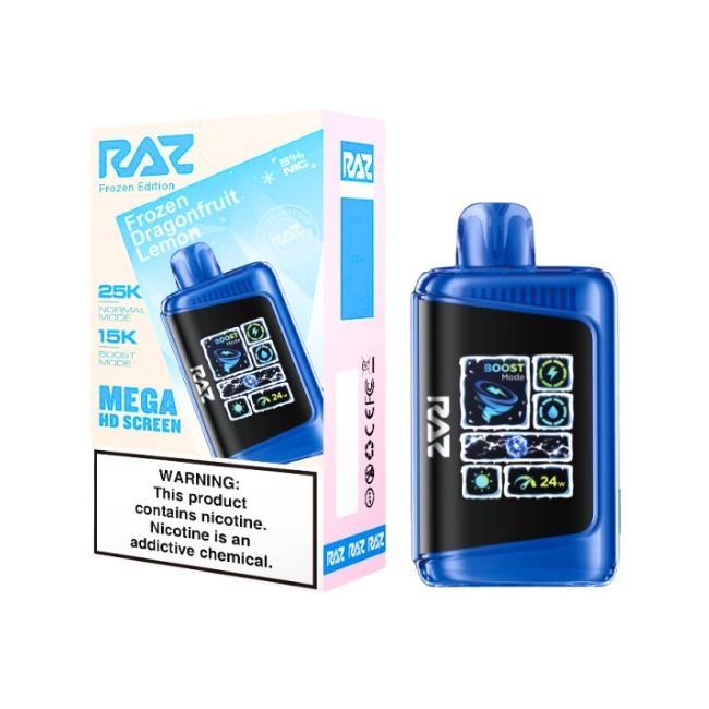 RAZ LTX 5% DISPOSABLE (80ML) NORM. MODE 25K & BOOST. MODE 15K PUFFS - Gallery Image
