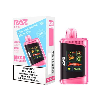 RAZ LTX 5% DISPOSABLE (80ML) NORM. MODE 25K & BOOST. MODE 15K PUFFS - Gallery Image