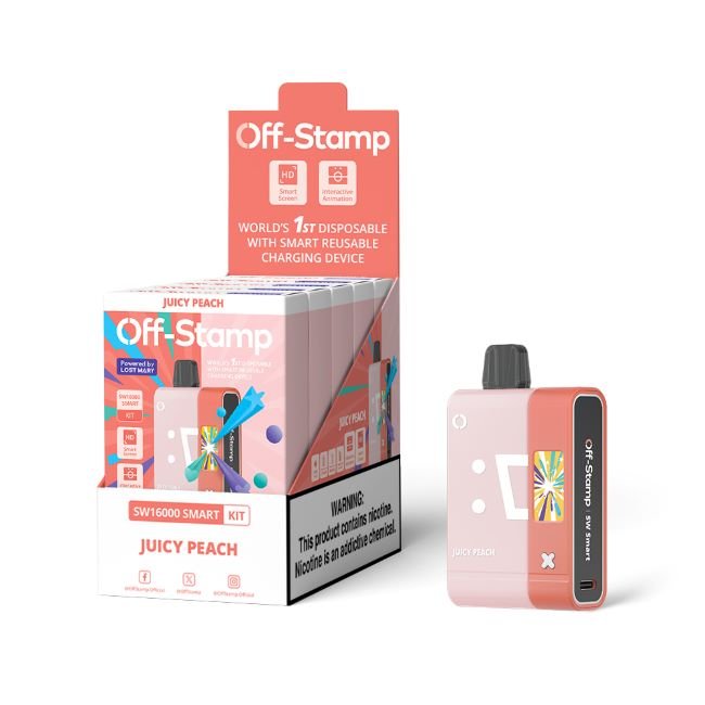 OFF STAMP SW16000 BY LOST MARY 5% DISPOSABLE KIT (85ML) 16K PUFFS