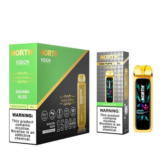 NORTH VISION HABIBI EDITION 5% DISPOSABLE (75ML) 15K PUFFS