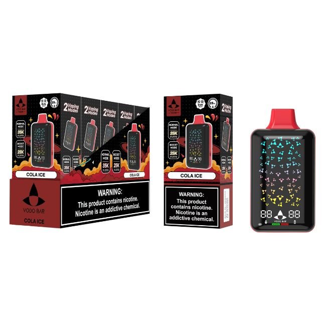 VODO BAR 5% DISPOSABLE (125ML) BOOST MODE - 25K & NORM. MODE - 35K PUFFS - Gallery Image