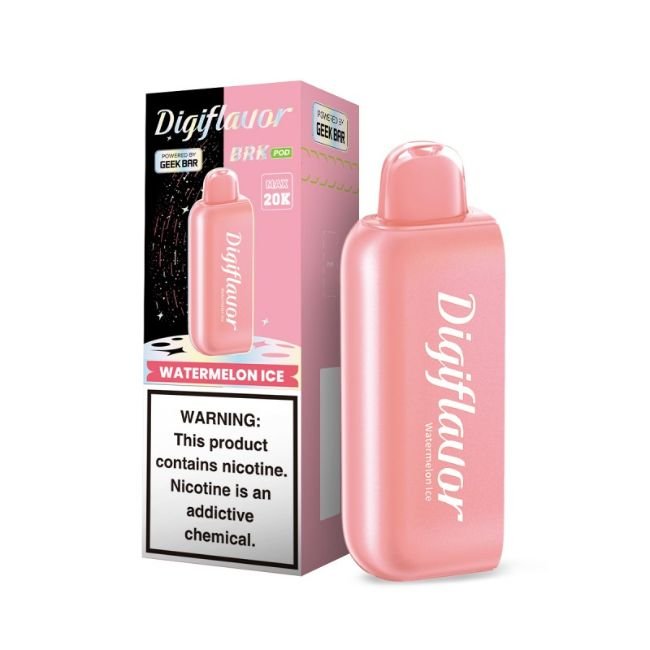 DIGI FLAVOR BRK 5% DISPOSABLE POD POWERED BY GEEK BAR (60ML) 20K PUFFS - Gallery Image