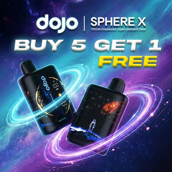 DOJO SPHERE X POWERED BY VAPORESSO 5% DISPOSABLE (100ML) 40K PUFFS - S