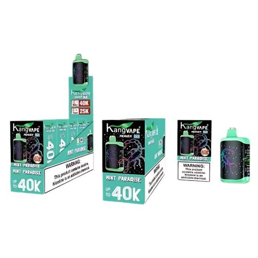 KANGVAPE HEAVEN X 5% DISPOSABLE (95ML) BLAST MODE - 25K & SILKY. MODE - 40K PUFFS
